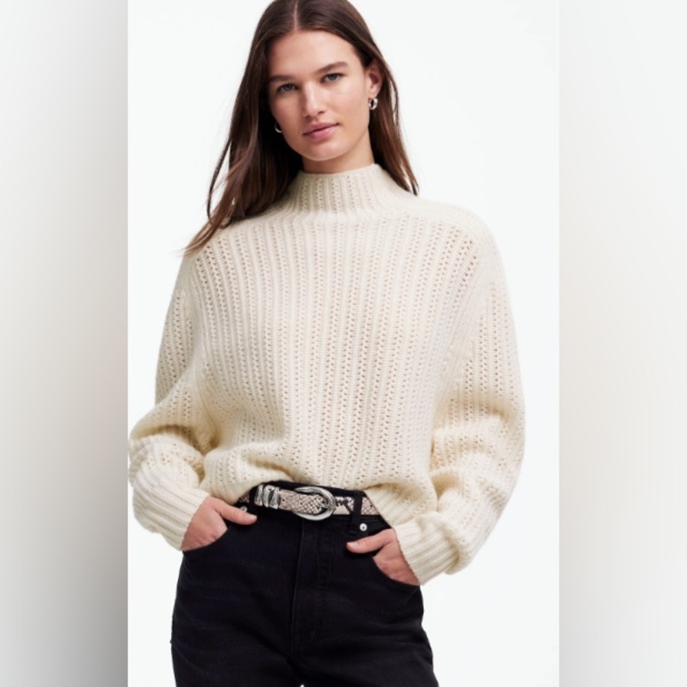Madewell Crochet Sweater - Picture 1 of 11